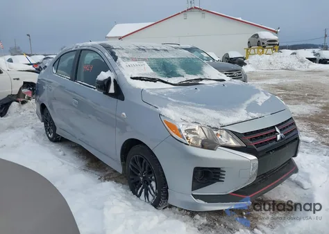 2024 Mitsubishi Mirage G4 Black Edition/Es/Le from USA, damaged, VIN ML32FUFJ0RHF20265